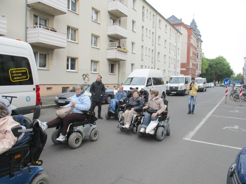 Unterwegs zum Protest- und Aktionstag